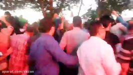 بدرقه پرشور دكتر احمدی نژاد توسط مردم انقلابی قزوین9