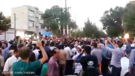 بدرقه پرشور دكتر احمدی نژاد توسط مردم انقلابی قزوین12