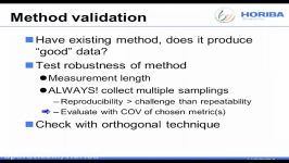 Trusting particle size