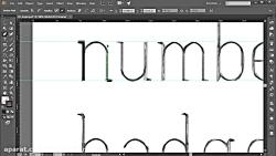 دانلود آموزش ساخت TypeFace های جدید بوسیله Illustrator