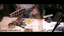 آموزش ساخت کشتی هنرکده گیلاس آرت www.GilasArt.ir