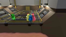 Gang Beasts Funny Moments  WAKE UP