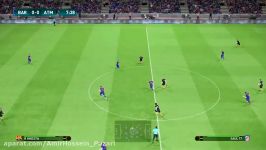 گیم پلی بازی PES 2017 DEMO بارسلونا  اتلتیکو مادرید