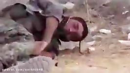 شکار زیبای تروریست القاعده توسط تک تیرانداز سوری سوریه