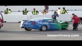 صحنه تصادف Vaughn Gittin Jr نمایی دیگر وکامل تر