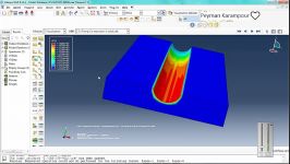 شبیه سازی انتقال حرارت در فرآیند جوش باAbaqus CFD