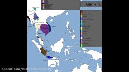 نقشه جنوب شرق آسیا تا امروز