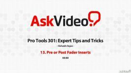 آموزش نکات ترفندهای حرفه ای کار ProTools  بخش 13