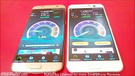 Galaxy S7 Edge vs HTC 10  Internet Speed Test