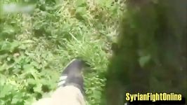 18++ کشته شدن 10 ها تروریست توسط ارتش سوریه حمل آنها وانت ها  هنرنمایی تک تیرانداز  الی جهنم بئس المصیر