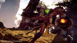 تریلر گیم پلی بازی Horizon Zero Dawn