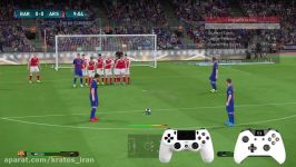 آموزش زدن ضربات ایستگاهی در PES 2017