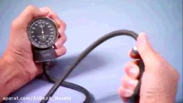 آموزش تصویری گرفتن فشار خون فشار سنج عقربه ای