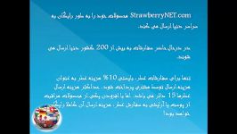 وب سایت Strawberrynet.com محصولات خود را به چه کشورهایی ارسال می کند؟