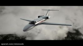 Carenado 525A CITATION CJ2 برای شبیه ساز پرواز