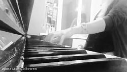 پیانو زدن فوق العاده یه دختر در کنار صادق واحدی