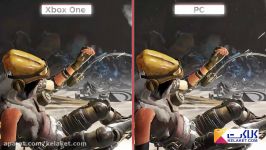 مقایسه گرافیک بازی ریکور ReCore روی PC Xbox One