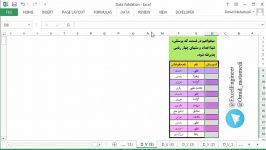 آموزش اکسل Data Validation 5