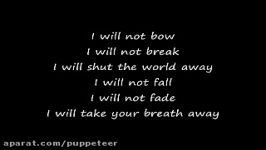 breaking benjamin I will not bow