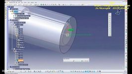 ماشینکاری CNC در نرم افزار کتیا 19  تراش