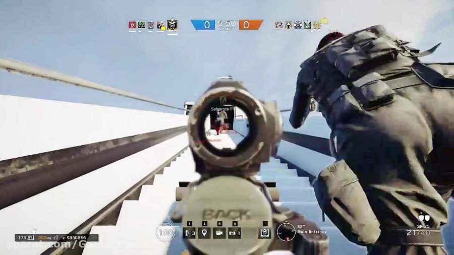 وقتی دختر میری Rainbow6 Siege مواظب باش گل من دی