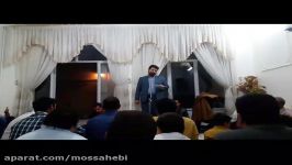 مداحی منصور علی بیکی در جلسه هفتگی چهارشنبه شبها