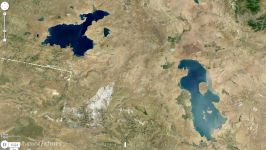 چهره دریاچه ارومیه دریاچه وان سال 1984 تا 2012