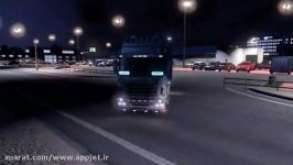 دنده عقب Scania TopLine R730 در یوروتراک 2