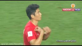 خلاصه بازی کره جنوبی 3 2 چین مقدماتی جام جهانی