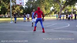 spiderman basketball