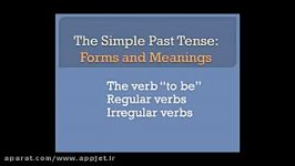 3a Basic English Grammar  The Simple Past Tense