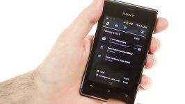 Sony Xperia E dual user interface Digitell دیجی تل