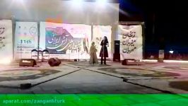 دکلمه شعر استاد عباس بابایی توسط دختر خردسال زنجانی