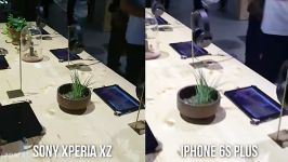 مقایسه سونی اکسپریا XZ آیفون 6S پلاسلرزشگیر دوربین