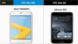 مقایسه گوشی HTC One A9S HTC One A9