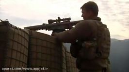 شلیك های تك تیر انداز usa اسلحه M107 علیه عوامل طالبان