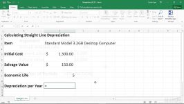 دانلود آموزش کامل توابع مالی حسابداری اکسل  Excel 20