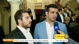 گفتگو ورزشکاران مدال آورالمپیکی ایران پس مراسم تجلیل رییس مجلس