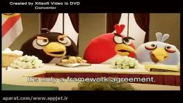 انیمیشن Angry Birds  قسمتِ Peace Treaty