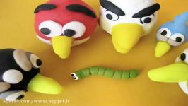 انیمیشن angry birds  قسمتِ Stop Motion Movie