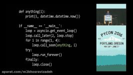 آموزش پایتون  ‪Thinking In Coroutines  PyCon 2016‬‏
