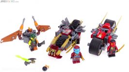 LEGO Ninjago 2016 Ninja Bike Chase review 70600