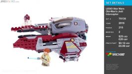 LEGO Star Wars 2016 Obi Wans Jedi Interceptor review