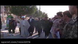 رژه نیروهای مسلح تنگستان 31 شهریور 95