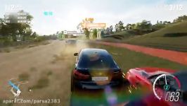 4 دقیقه گیم پلی بی انتهای عنوان forza horizon 3