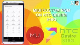 آموزش نصب کاستوم رام اندروید 6 گوشی HTC Desire 816g Dua
