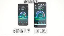 Apple iPhone 7 vs LG V20  Apps Speed Test