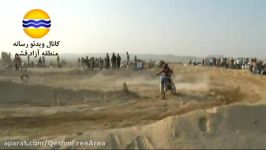 مسابقات موتور کراس قهرمانی استان در قشم