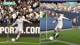مقایسه گرافیک بازی FIFA 17 Demo  XO vs X360