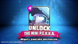 انیمیشن Mini Pekka در کلش رویال 